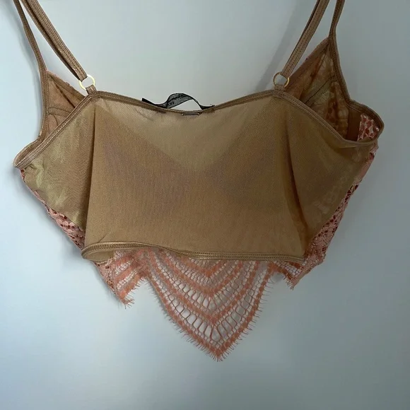 For Love and Lemons Lace Bralette - Blush Pink - Picture 7 of 11